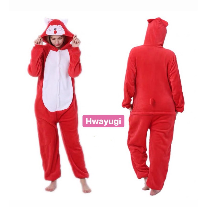 BAJU ONESIE HWAYUGI KERA MONYET MONKEY KOSTUM COSPLAY PIYAMA