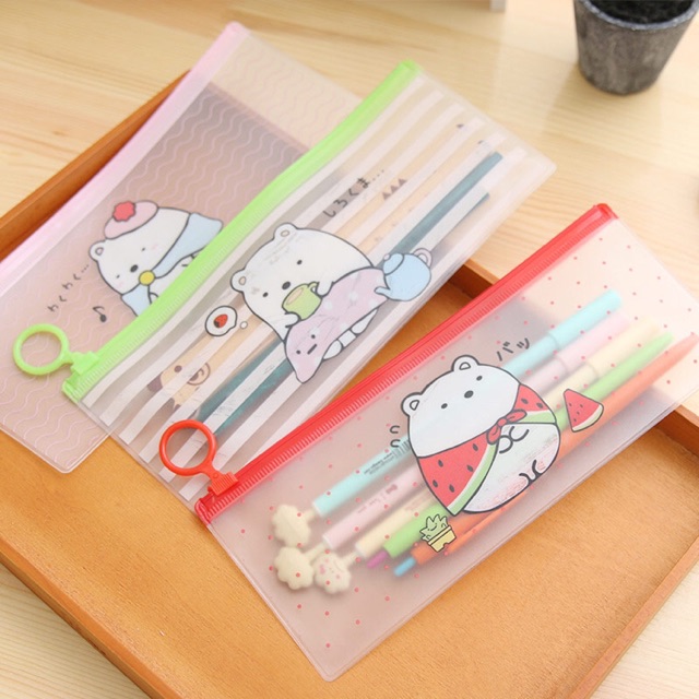 

Sumikko Gurashi Plastic Pencil Case / Tempat Pensil / Kotak Pensil