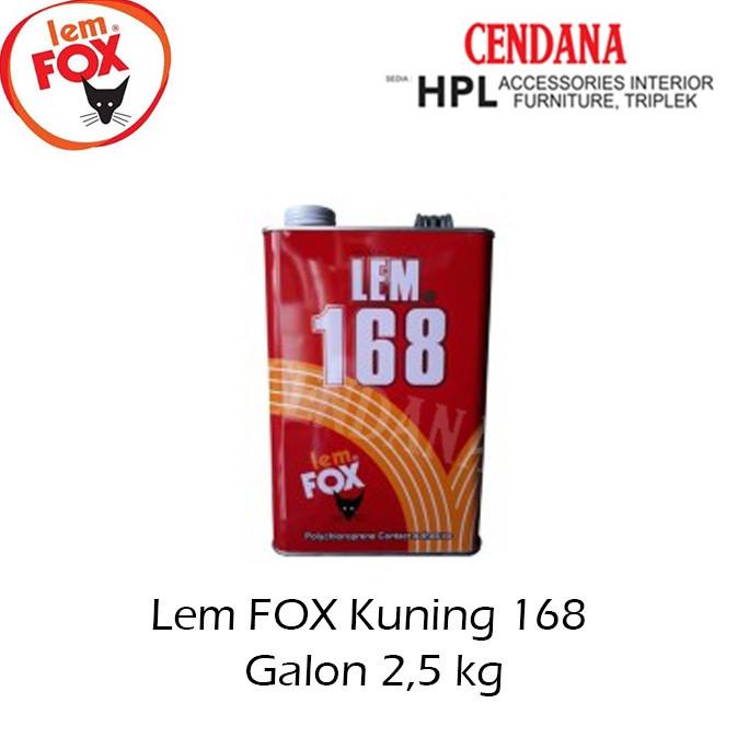 

[[COD]] Lem FOX Kuning 168 GALON 2.5 Kg CUCI GUDANG Kode 93