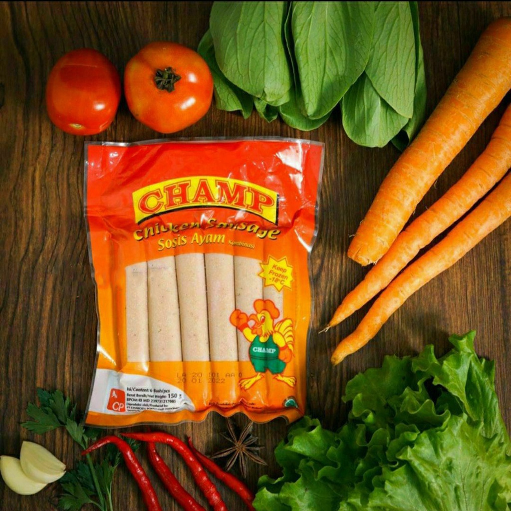 

Champ Chicken Sausage 150gr *