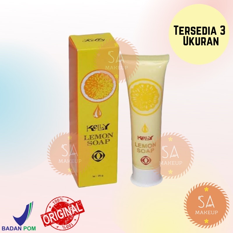 Kelly Lemon Soap / Kelly Lemon Sabun Cuci Muka