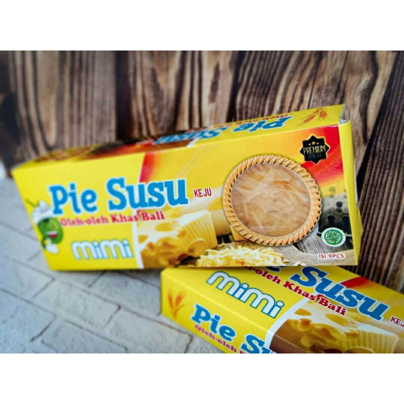 

Pie Susu MIMI Rasa Keju Isi 9pcs Oleh-Oleh Khas Bali