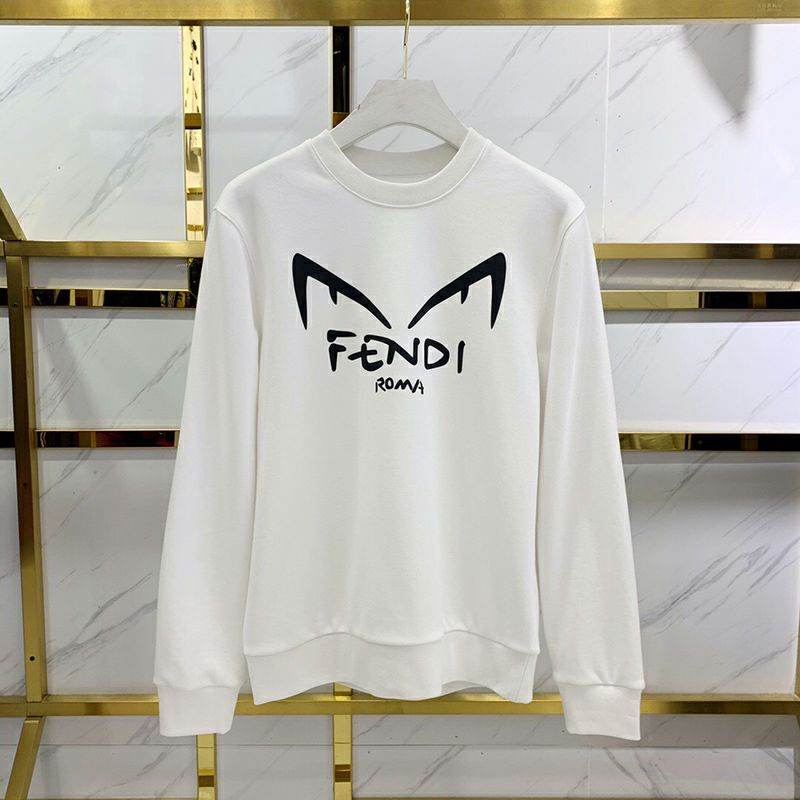 S - XXXXXL(6XL) Sweater FENDI Little Monster Eye BIGSIZE Crewneck FND ROMA Pria Wanita OVERSIZE Unisex Sweatshirt