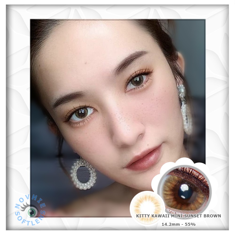 

SOFTLENS KITTY KAWAII MINI SUNSET BROWN
