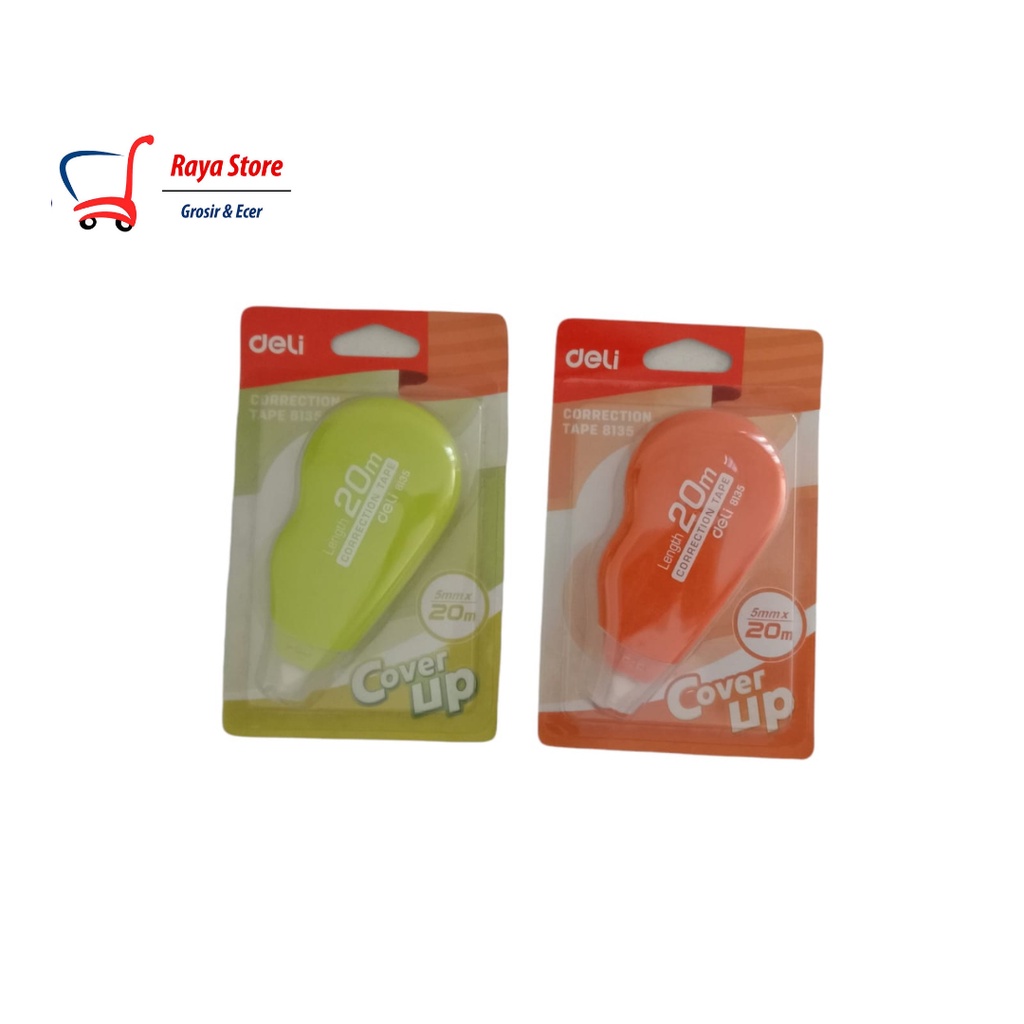 

Deli Correction Tape 5mmx20m (Asst.) 8135
