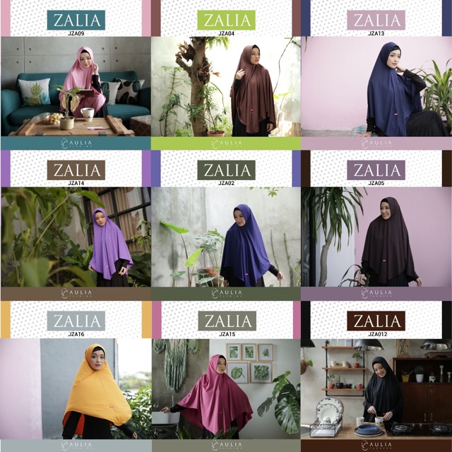 Kerudung syari pet antem zalia murah bogor aulia fashion spandex
