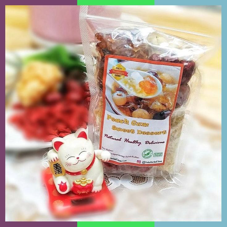 

Komplit Minuman Peach Gum Sweet Dessert