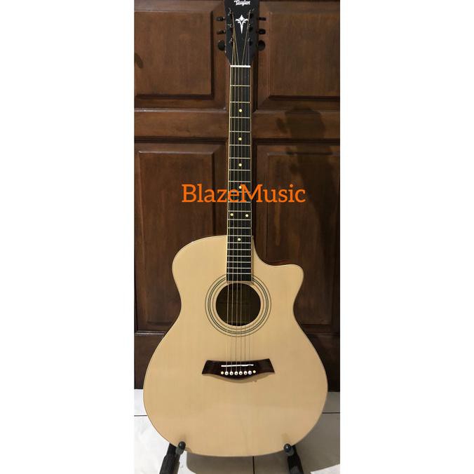 Gitar Akustik Taylor High Quality Paket Lengkap