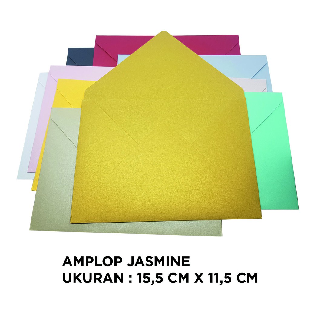 

Ready Stock Amplop Jasmine Sedang Ukuran A6 15,5 x 11,5 cm Harga Murah