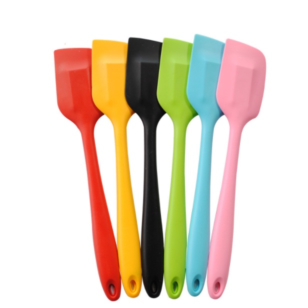 Spatula Silikon Sendok Adonan Masak Sodet Dapur Kitchen Utensil Silicone Baking Food Grade Roti Mentega Oles Aduk Tahan Panas