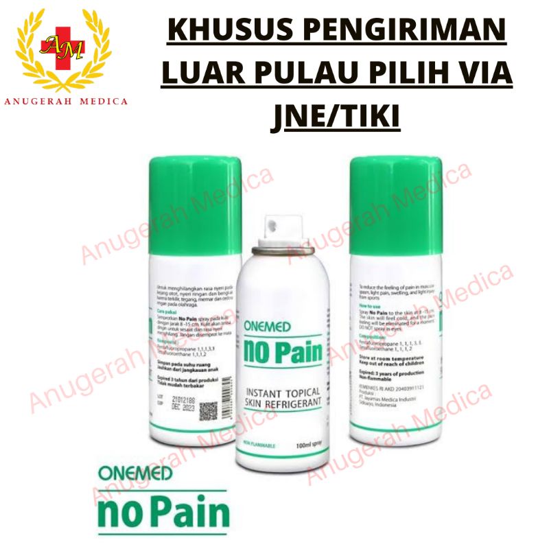 No Pain Spray Onemed / Pain Killer Chlorethyl Kloretil Ethyl Chloride