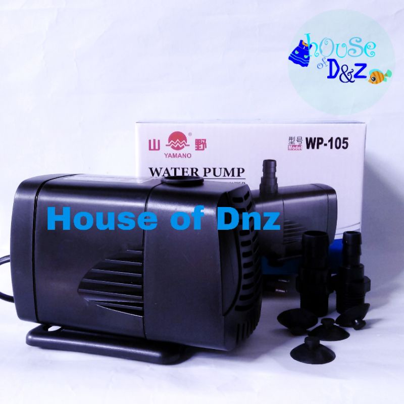 Pompa Kolam Ikan Mesin Air Celup Yamano WP 105 Naik 3 meter Water Pump