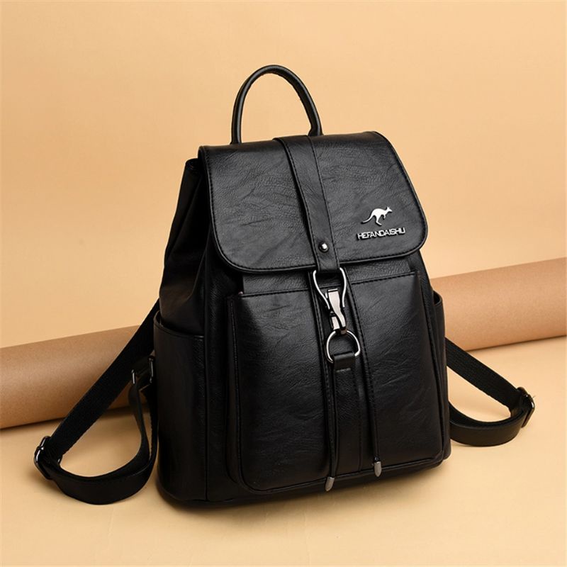 Tas Wanita Ransel Backpack Tas Sekolah Kuliah Kerja MOCHILASTORE Tas Serut Simple Korean style