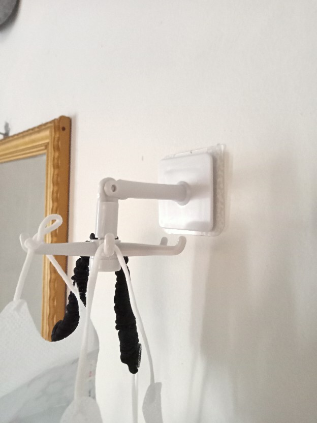 Gantungan Peralatan Dapur Hook 6 Kaki Putar 360 Derajat Gantungan Kamar Mandi Peralatan Masak