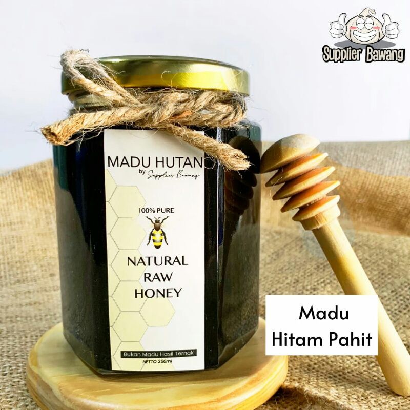 

Madu Hutan Hitam Pahit (Asli Murni) 250 ml