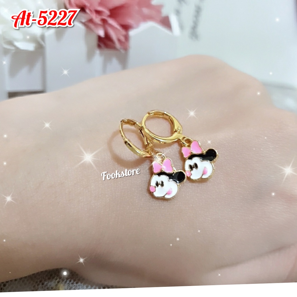 MURAH MERIAH ANTING CLIP ANAK XUPING MOTIF HELLO KITTY