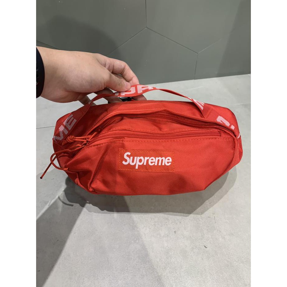 tjjj supreme waistbag ss18 red edition bnip s0rv