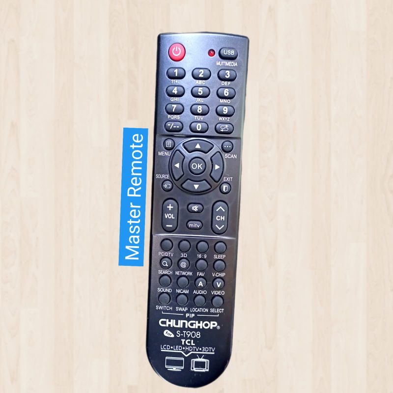 Remote Remot TV TCL Led Lcd