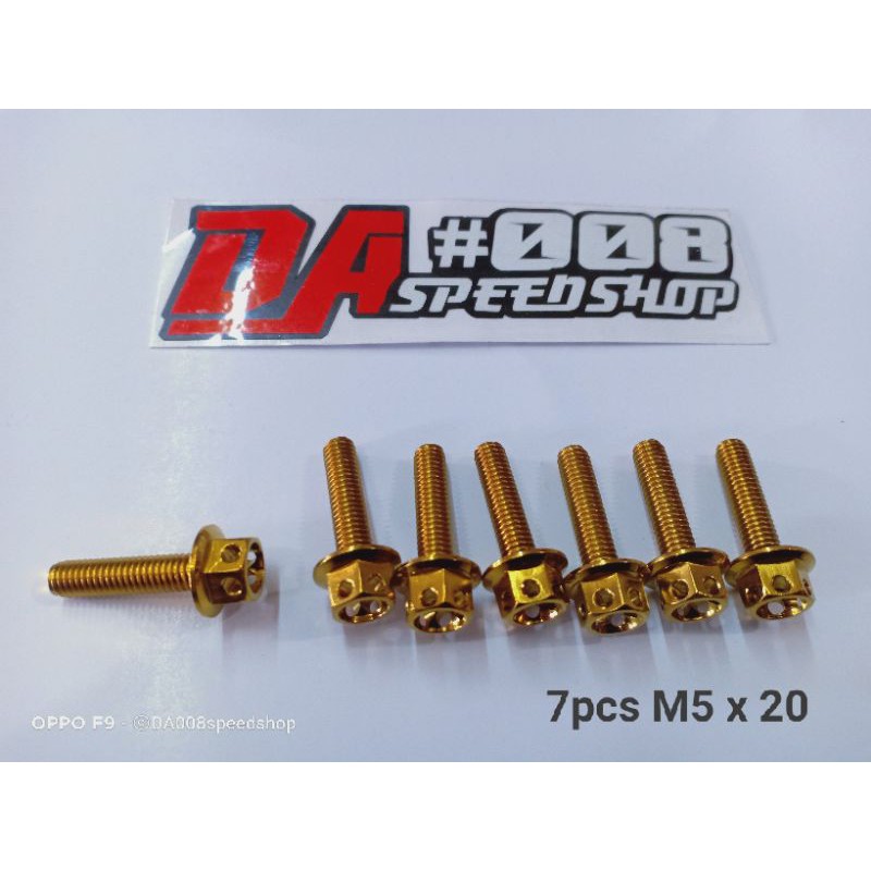 baut probolt tutup tangki ninja r rr probolt baut tutup tengki ninja