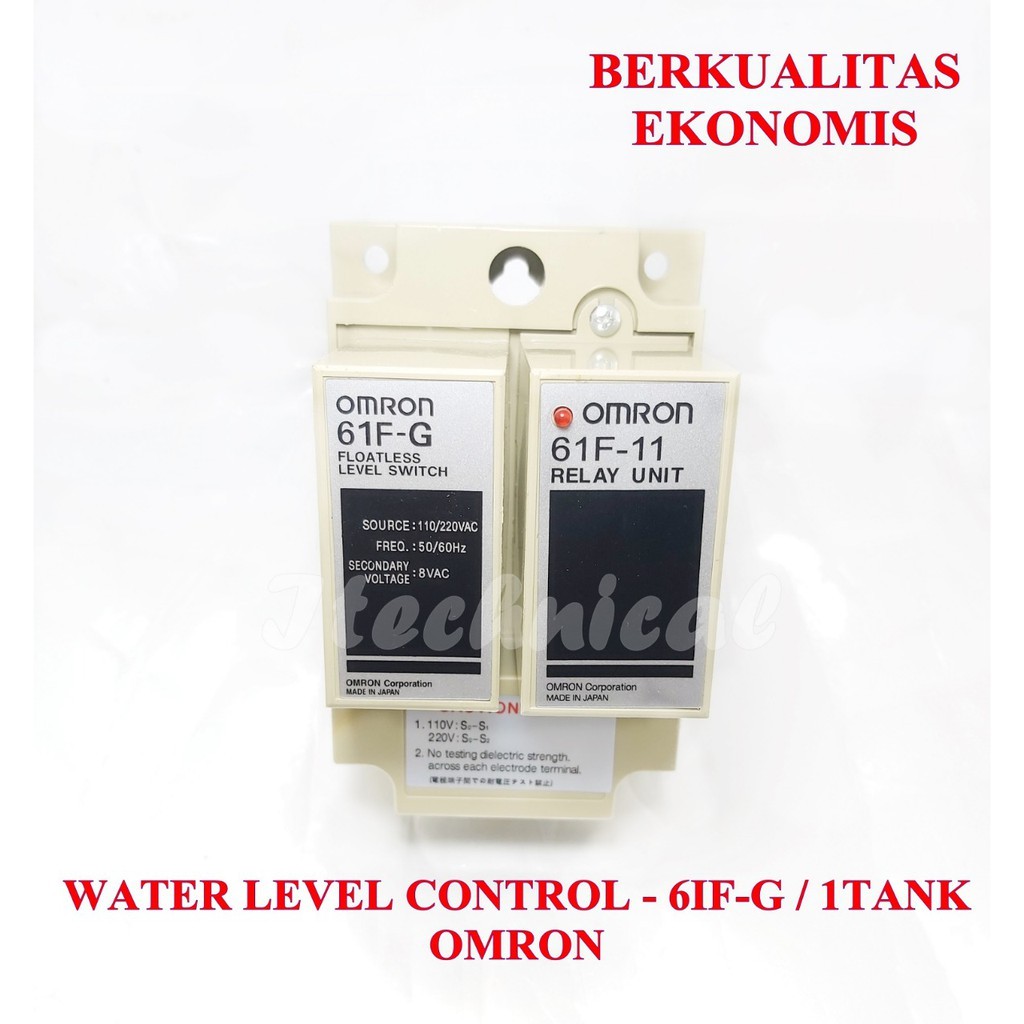WATER LEVEL CONTROL OMRON WLC 61F-G1 AP 1 TANK OMRON