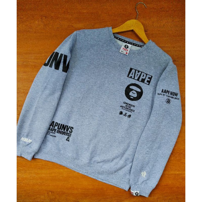 CREWNECK AAPE SECOND ORI