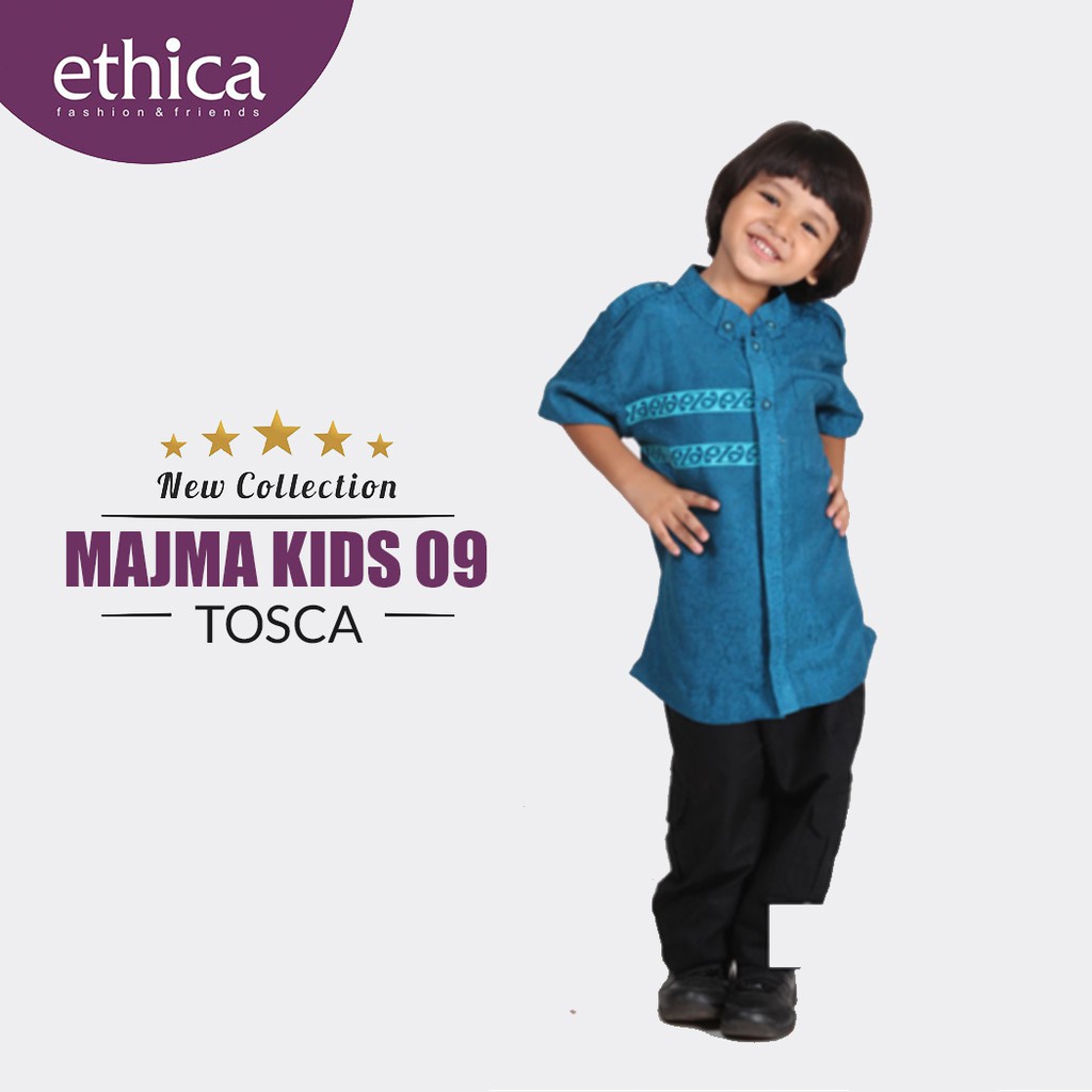 Baju Koko Anak Majma Kids 09 Tosca