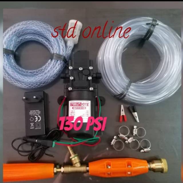 Alat cuci steam mini| Cuci AC 130 psi siram tanaman