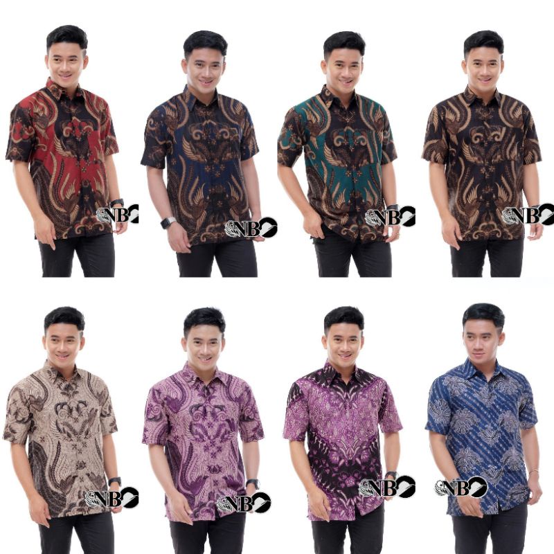 Kemeja Batik Pria Lengan Pendek | Hem Batik Lengan Pendek | Batik Pria Lengan Pendek | Baju batik Pria