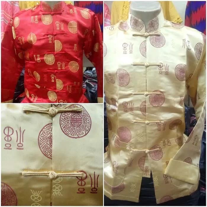 New...Cheongsam Lengan Panjang Pria
