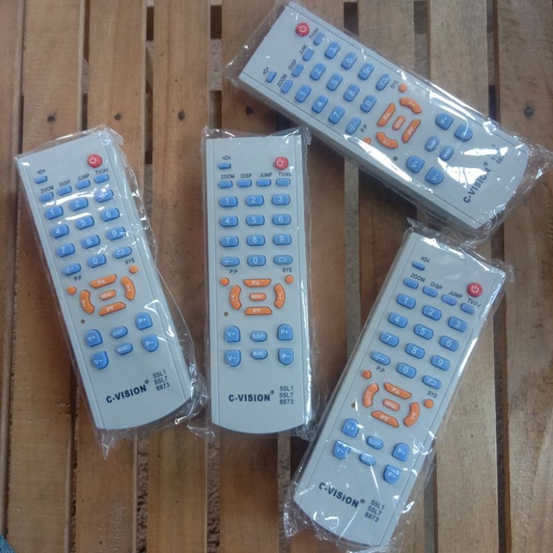 Remot tv china / Remote tv tabung cina 55L1/55L7/8873