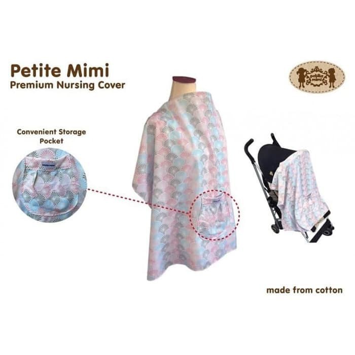 Petite Mimi Premium Nursing Apron  Motif Random - PM APPRE