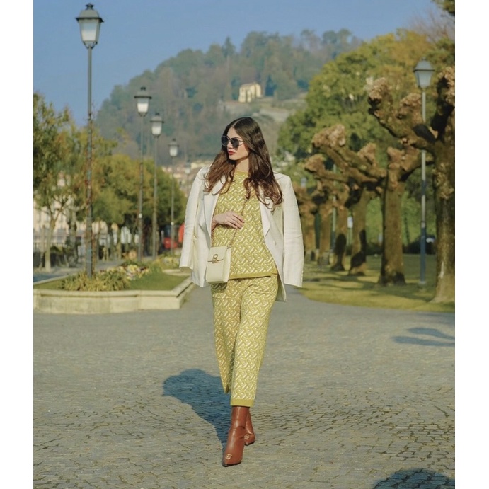 BIMU KNIT TOP Lime size L