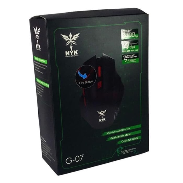 NYK G-07 / MOUSE USB GAMING FOR GAMER NYK G 07