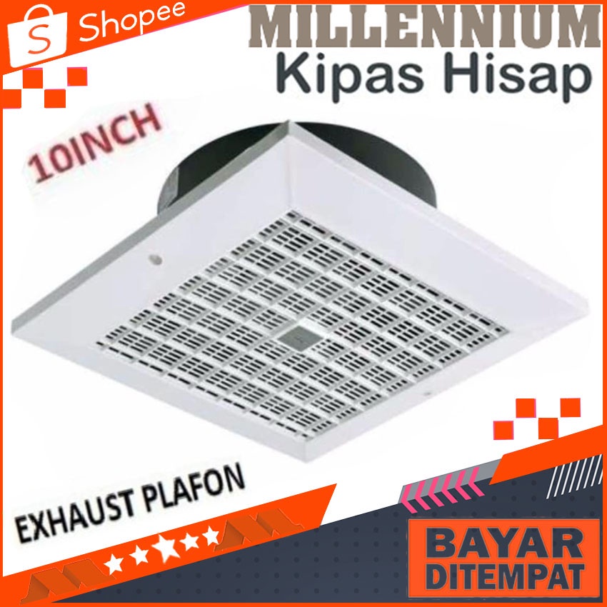 Maspion CEF 25 Exhaust Fan Plafon/ Kipas Hisap Hexos 10 inch