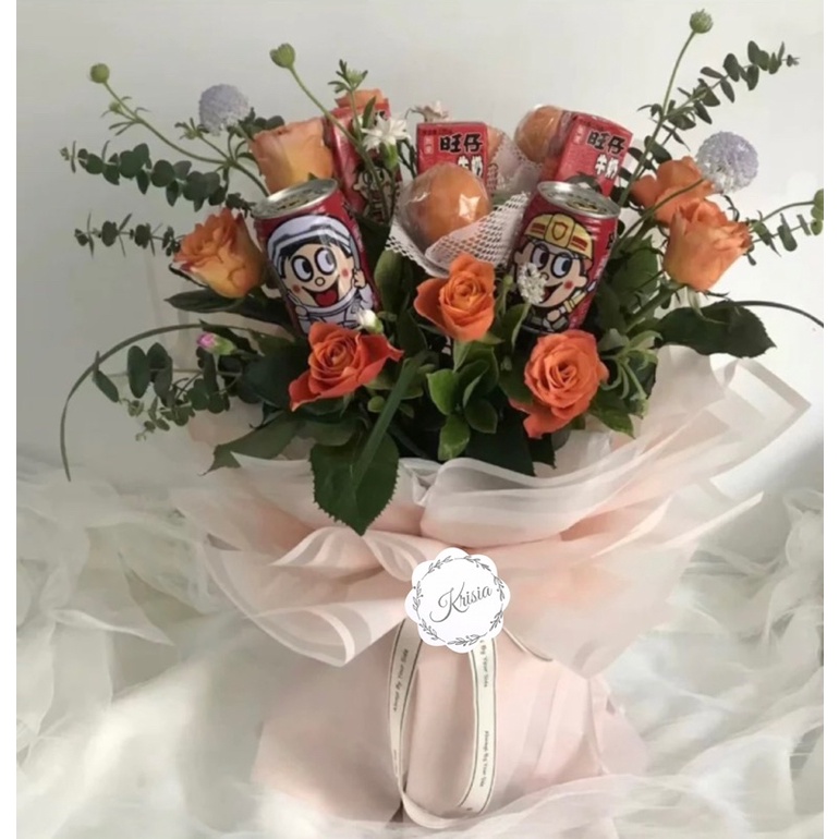 FLOWER WRAPPING &quot;&quot;FRAME TRANSPARANT&quot;&quot; (ECER) TRANSPARENT CELLOPHANE KERTAS BUNGA HAND BOUQUET WATERPROOF