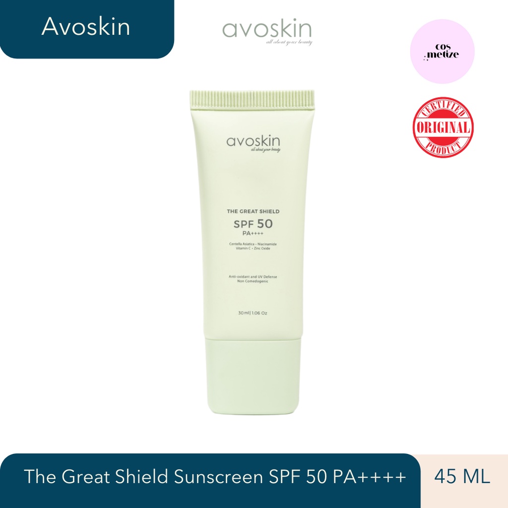 [COSMETIZE] Avoskin The Great Shield Sunscreen 30ml SPF50
