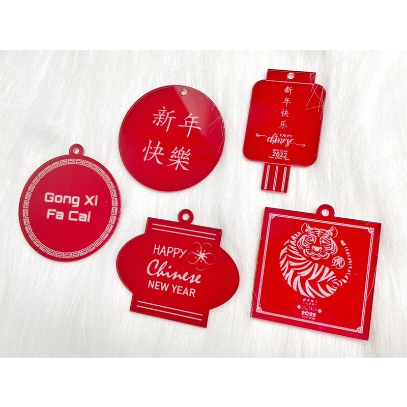 ACRYLIC TAG | HAMPERS TAGS | CHRISTMAS NATAL | LEBARAN IDUL FITRI | IMLEK SINCIA