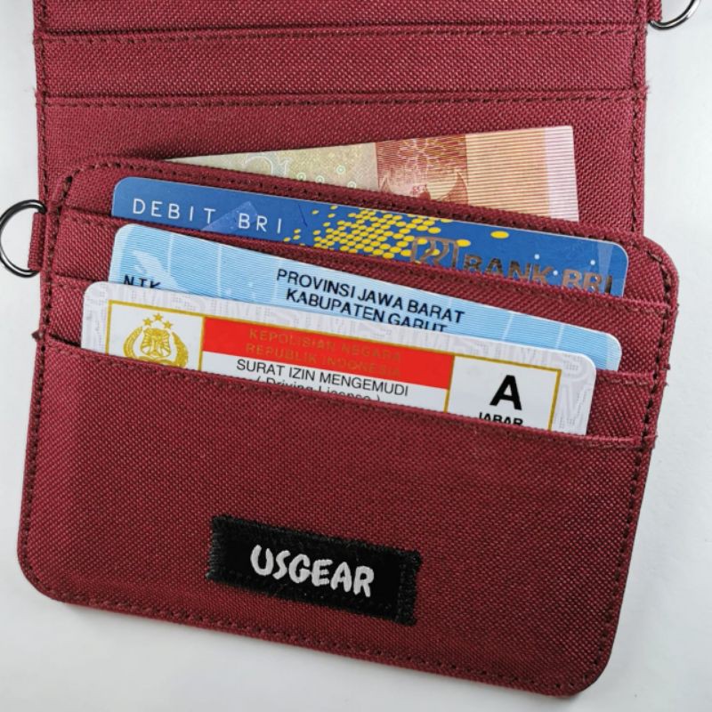 Dompet Kartu Tipis Card Wallet Simple Wallet Pria Wanita - UGSW0010