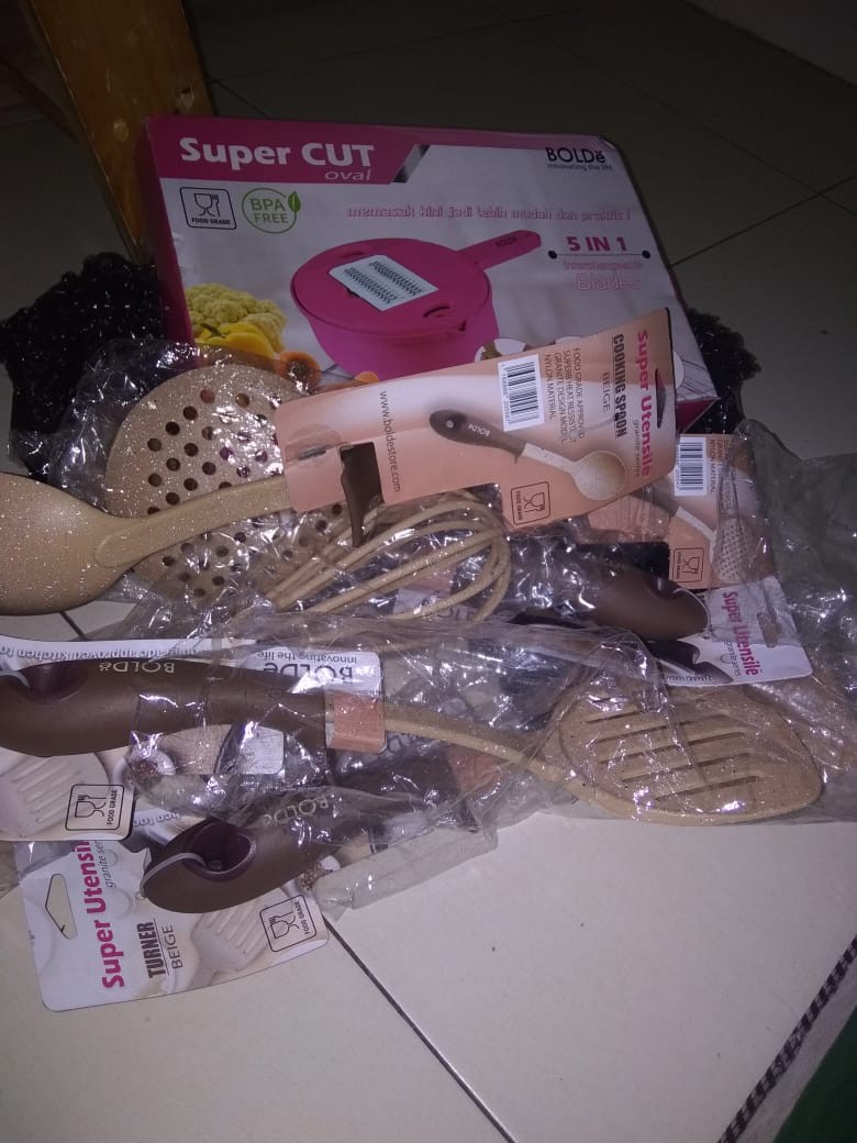 Bolde Super Cut Oval - Pemotong Kentang Sayuran - Alat Potong Pengiris Sayur Chopper Slicer Dicer