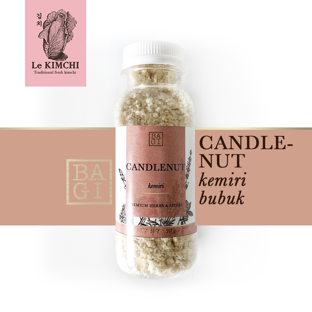 

Kemiri bubuk PREMIUM - Candlenut Powder - BAGI