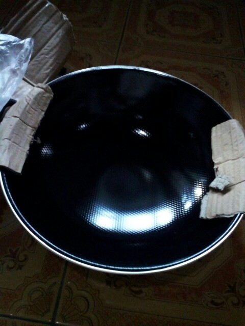 Wajan Enamel Gsf Dan Twindog Handle Kuping 34 Cm