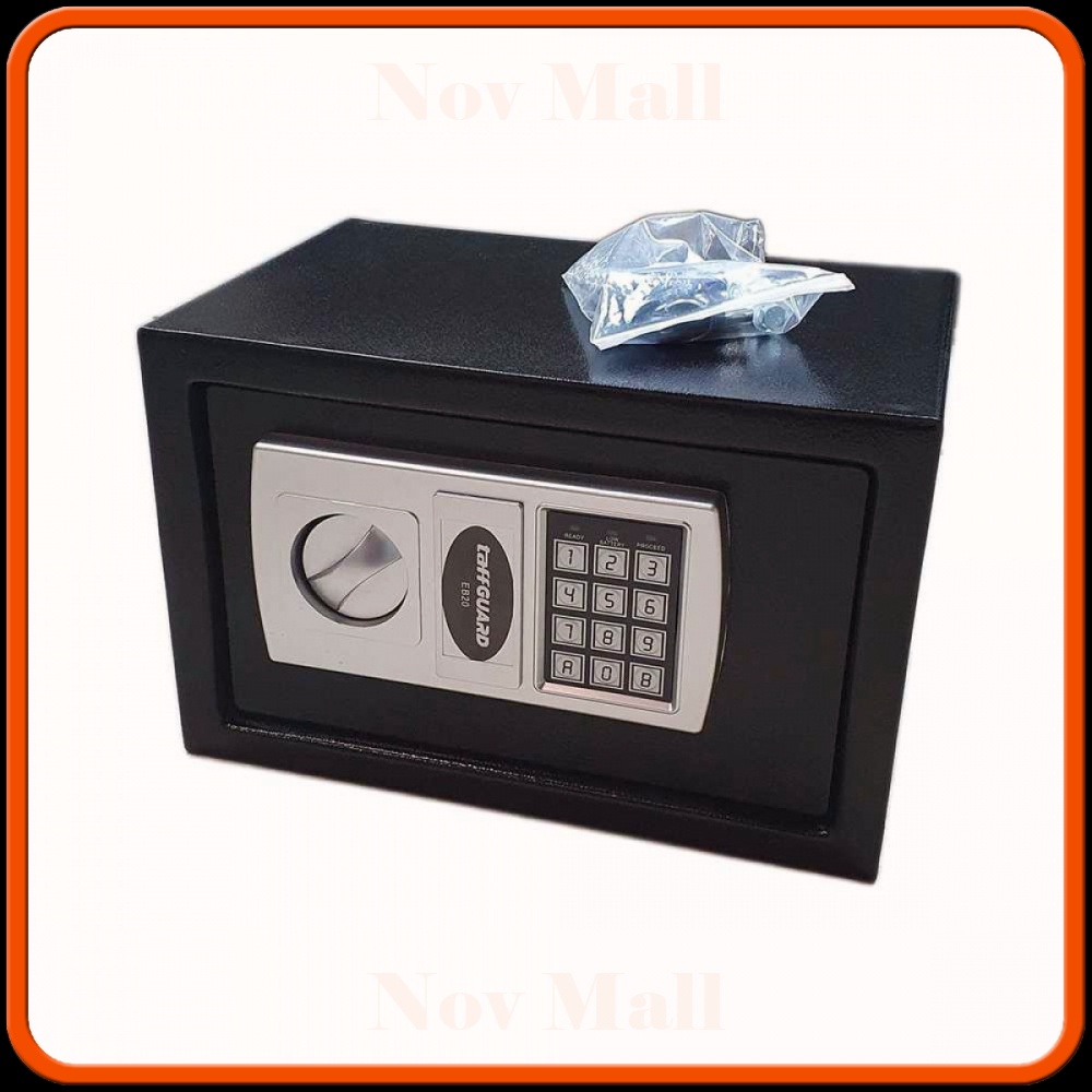 TaffGUARD Kotak Brankas Hotel Mini Password Safe Deposit Box SF043