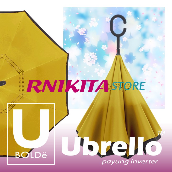 BOLDe UBRELLO - Payung Terbalik Upside Down Umbrella