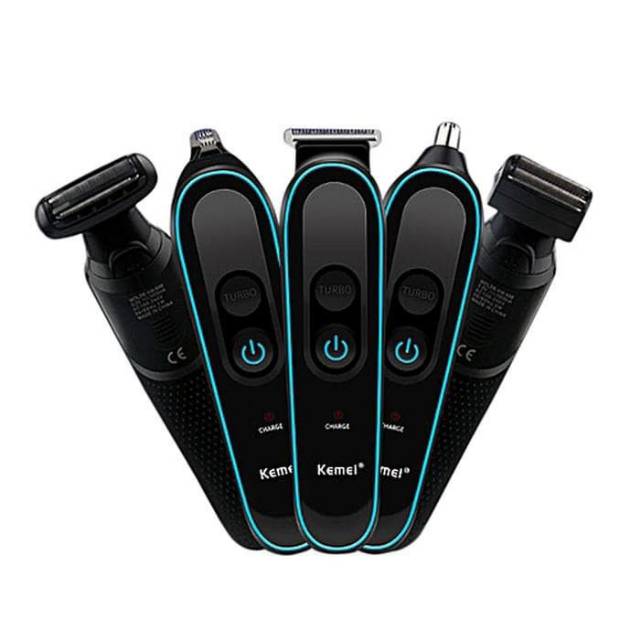 Kemei KM 690 Clipper Alat Cukur Rambut Extra Turbo speed 5in1