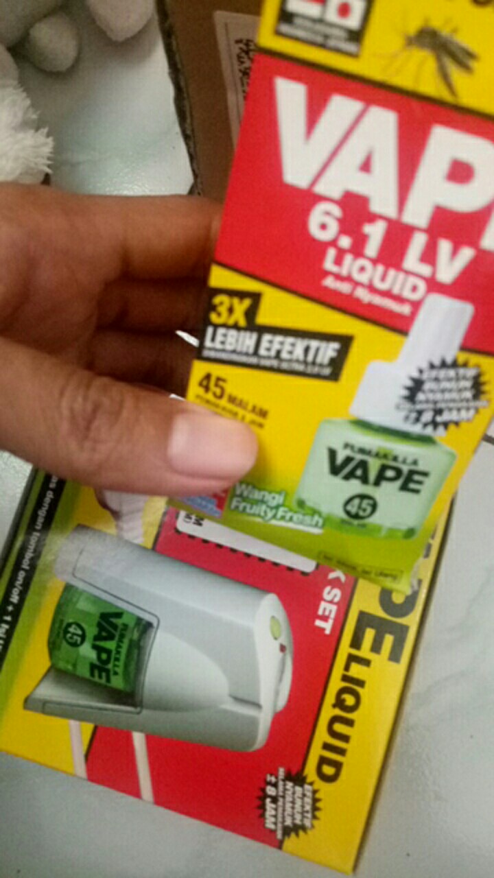 Obat Nyamuk Elektrik Vape Liquid 45 Malam Refill Fruity Fresh