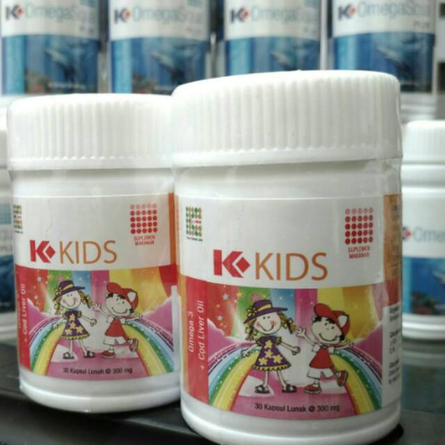 Minyak Ikan Anak K Kids Omega K Kids Omega 3 K Link Klink Shopee Indonesia