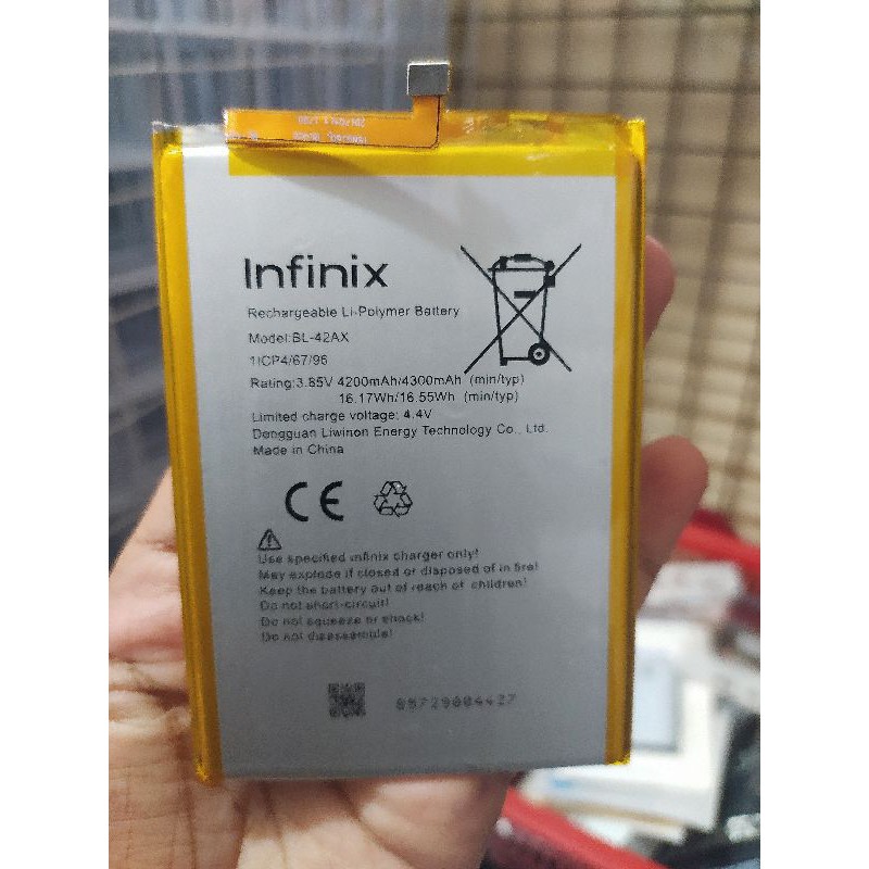 Baterai Infinix Zero 4 X555 BL-32AX BL32AX / Infinix Note 4 X572 BL-42AX BL42AX ORIGINAL