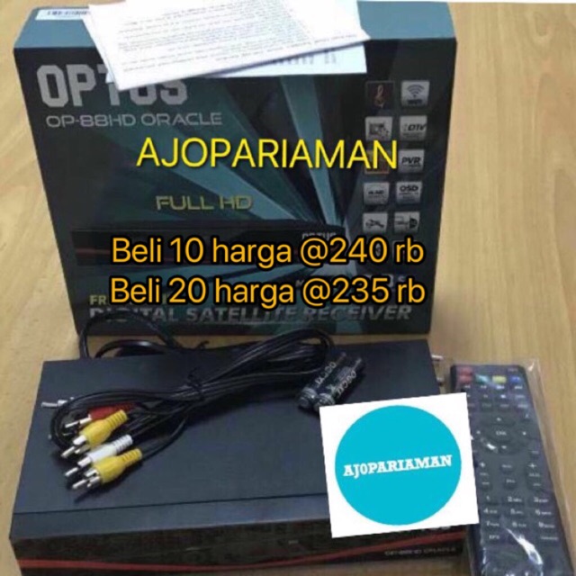 Receiver DVBS-S2 mpeg4 full HD