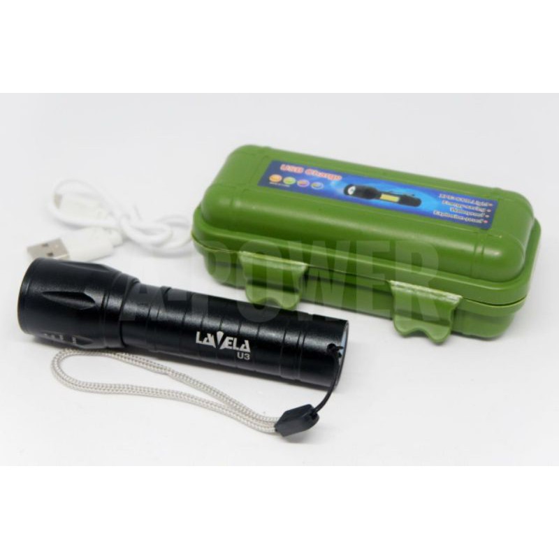 Lavela - Senter LED Mini SWAT Police