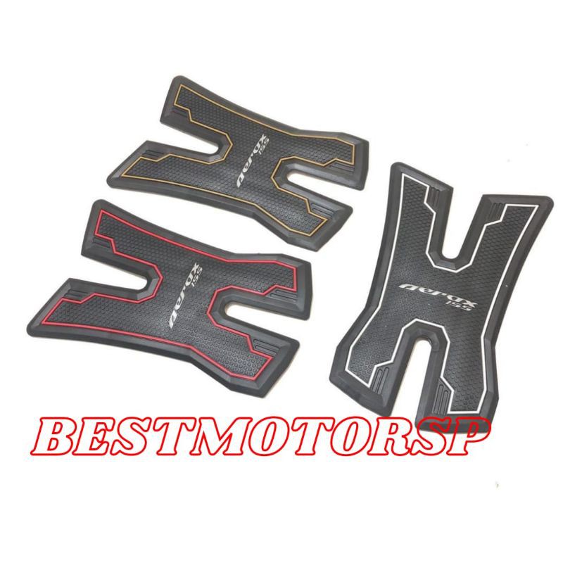 TANKPAD AEROX 155 KARET PREMIUM STIKER COVER TANKI AEROX